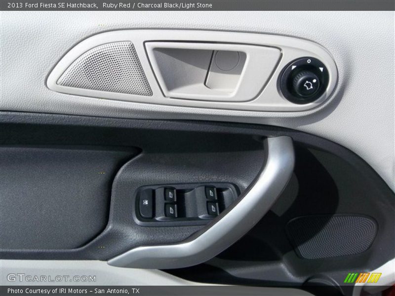 Ruby Red / Charcoal Black/Light Stone 2013 Ford Fiesta SE Hatchback