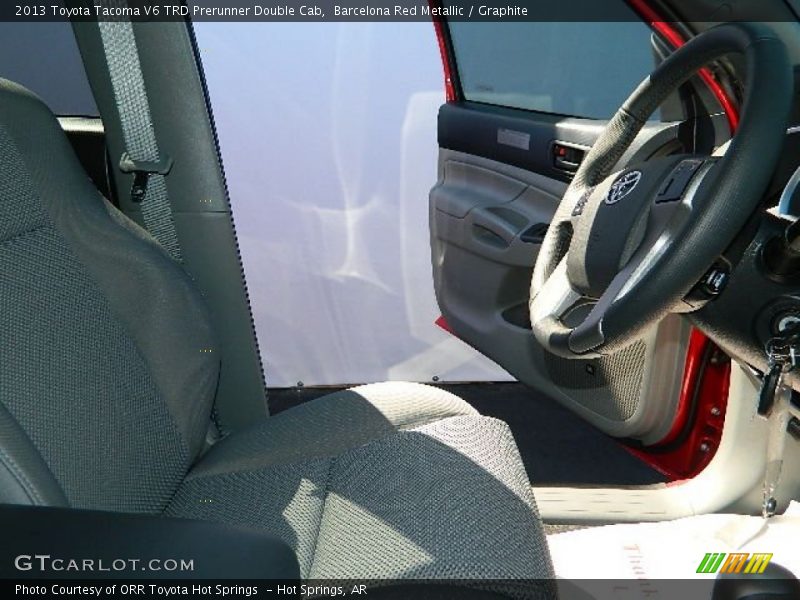 Barcelona Red Metallic / Graphite 2013 Toyota Tacoma V6 TRD Prerunner Double Cab