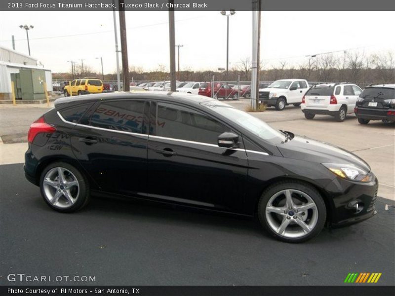 2013 Focus Titanium Hatchback Tuxedo Black