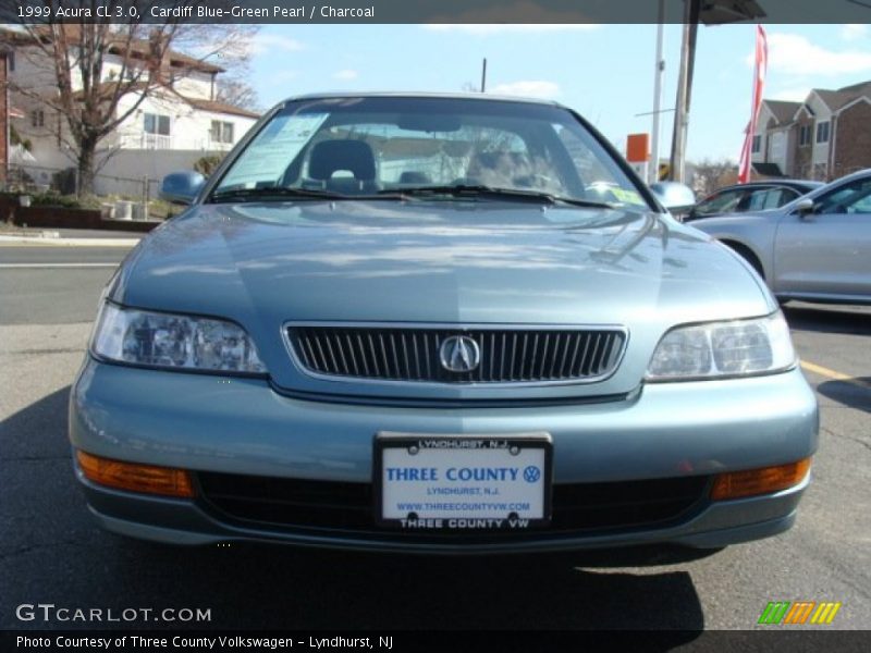 Cardiff Blue-Green Pearl / Charcoal 1999 Acura CL 3.0