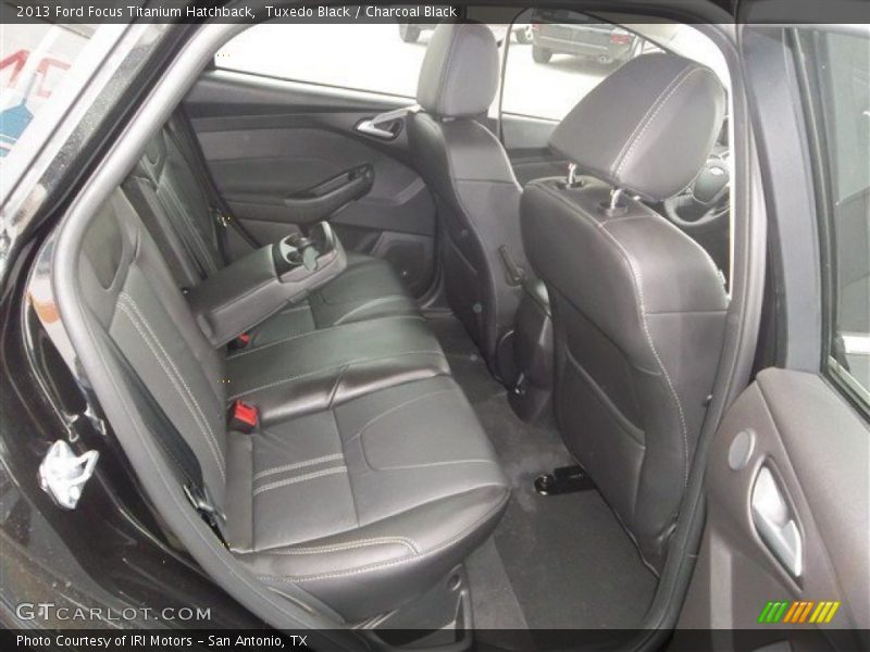 Rear Seat of 2013 Focus Titanium Hatchback