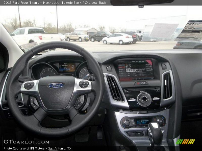 Dashboard of 2013 Focus Titanium Hatchback