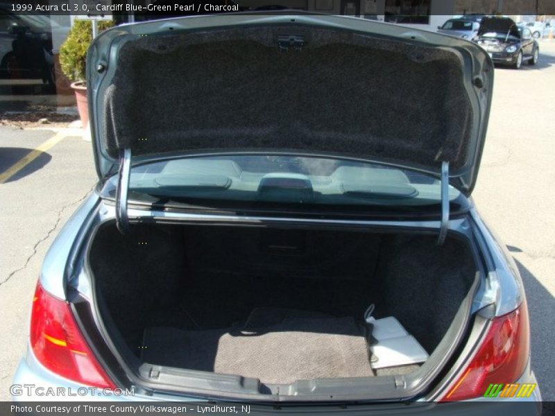 Cardiff Blue-Green Pearl / Charcoal 1999 Acura CL 3.0