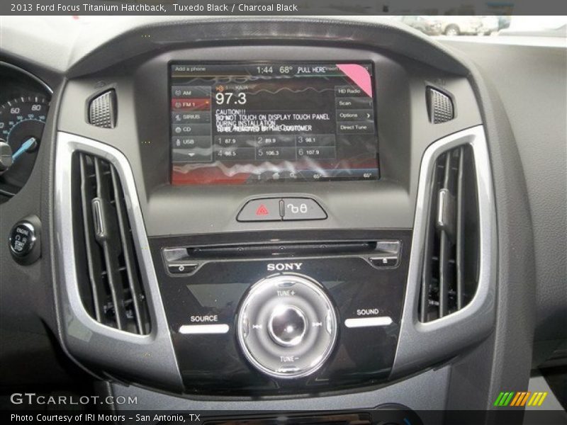 Controls of 2013 Focus Titanium Hatchback