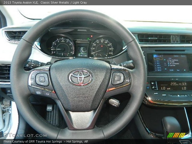 Classic Silver Metallic / Light Gray 2013 Toyota Avalon XLE