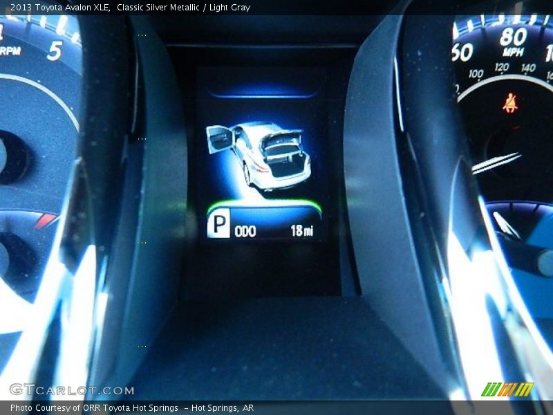 Classic Silver Metallic / Light Gray 2013 Toyota Avalon XLE