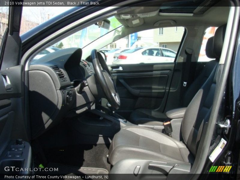 Black / Titan Black 2010 Volkswagen Jetta TDI Sedan