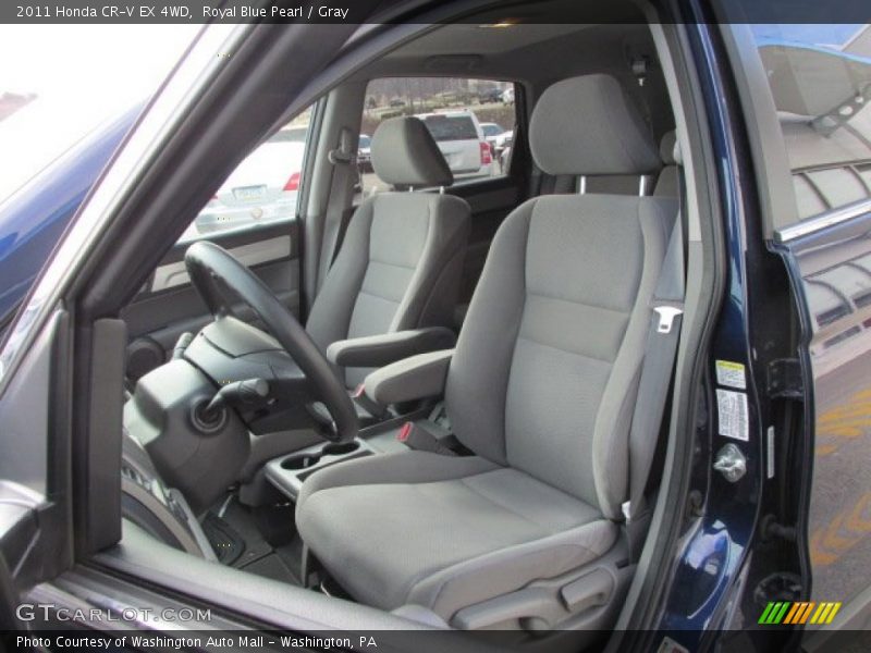 Royal Blue Pearl / Gray 2011 Honda CR-V EX 4WD