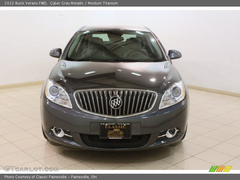 Cyber Gray Metallic / Medium Titanium 2013 Buick Verano FWD