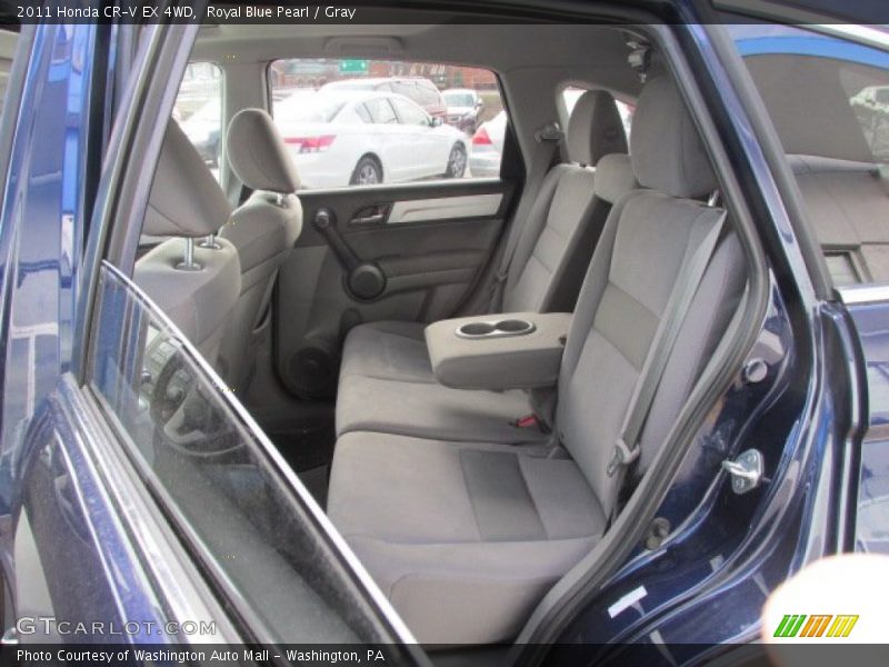Royal Blue Pearl / Gray 2011 Honda CR-V EX 4WD