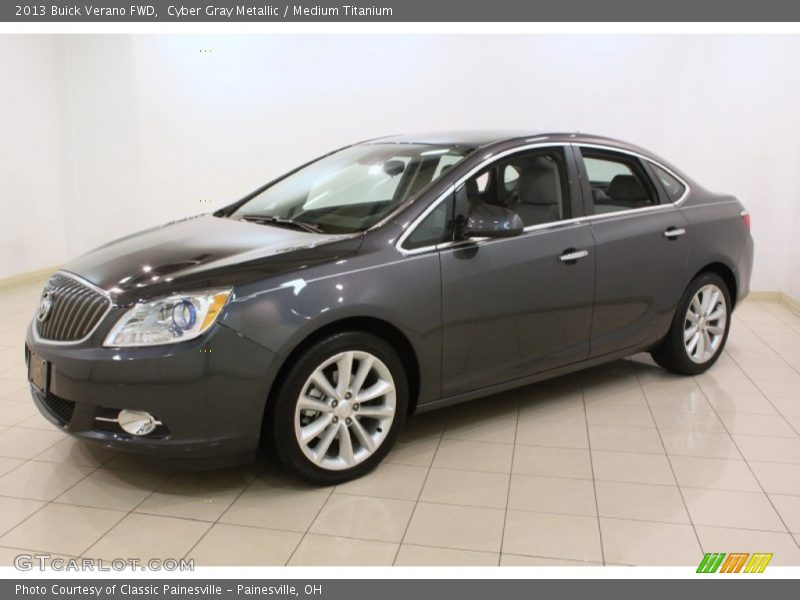 Cyber Gray Metallic / Medium Titanium 2013 Buick Verano FWD