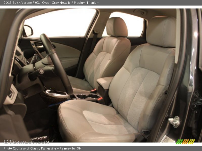 Cyber Gray Metallic / Medium Titanium 2013 Buick Verano FWD