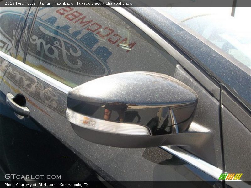 Tuxedo Black / Charcoal Black 2013 Ford Focus Titanium Hatchback