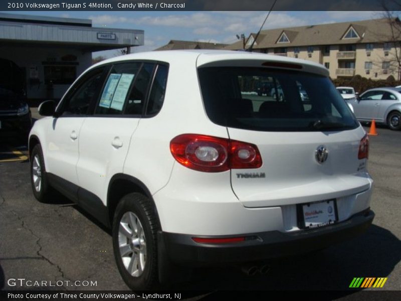 Candy White / Charcoal 2010 Volkswagen Tiguan S 4Motion