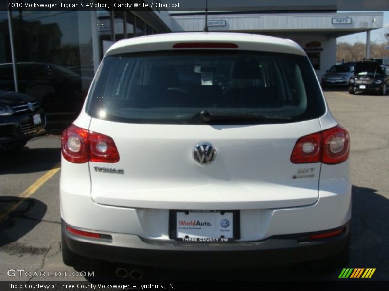 Candy White / Charcoal 2010 Volkswagen Tiguan S 4Motion
