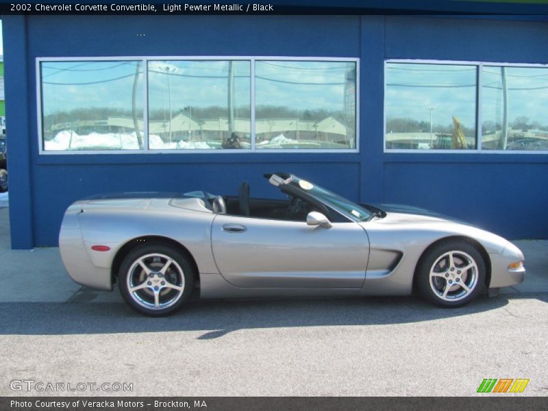  2002 Corvette Convertible Light Pewter Metallic