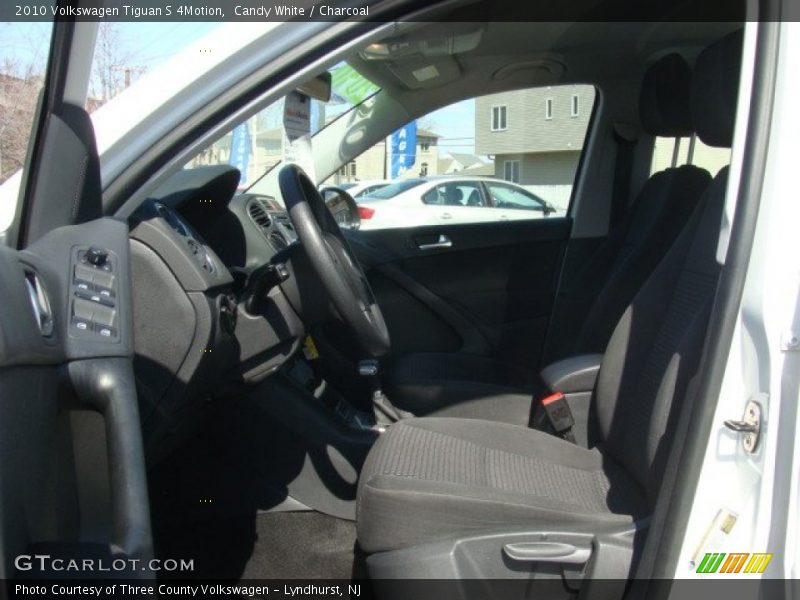 Candy White / Charcoal 2010 Volkswagen Tiguan S 4Motion