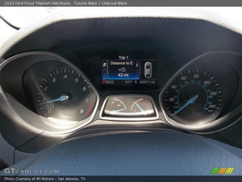 Tuxedo Black / Charcoal Black 2013 Ford Focus Titanium Hatchback