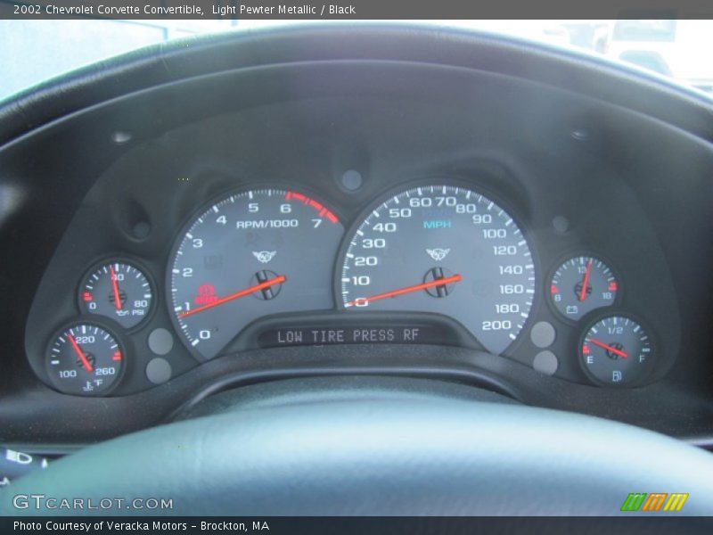  2002 Corvette Convertible Convertible Gauges