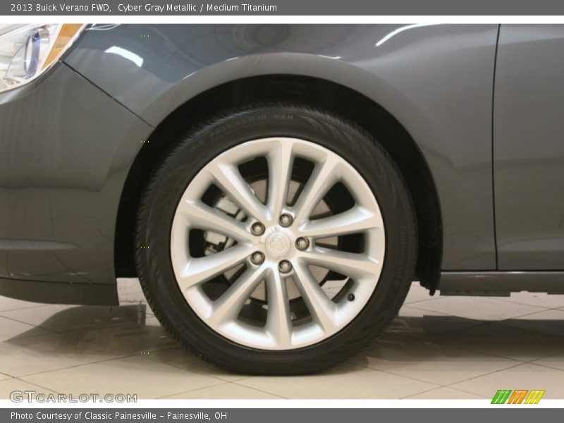 Cyber Gray Metallic / Medium Titanium 2013 Buick Verano FWD
