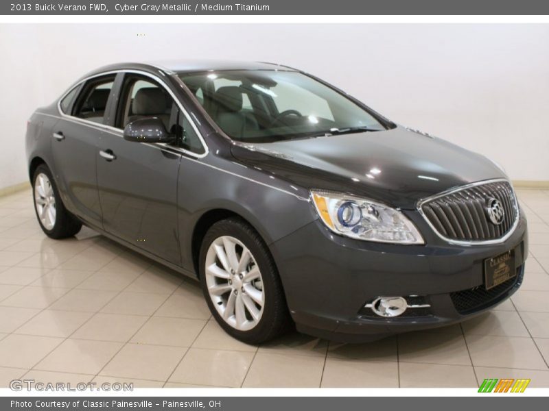 Cyber Gray Metallic / Medium Titanium 2013 Buick Verano FWD