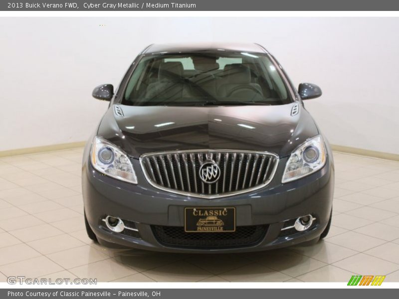 Cyber Gray Metallic / Medium Titanium 2013 Buick Verano FWD