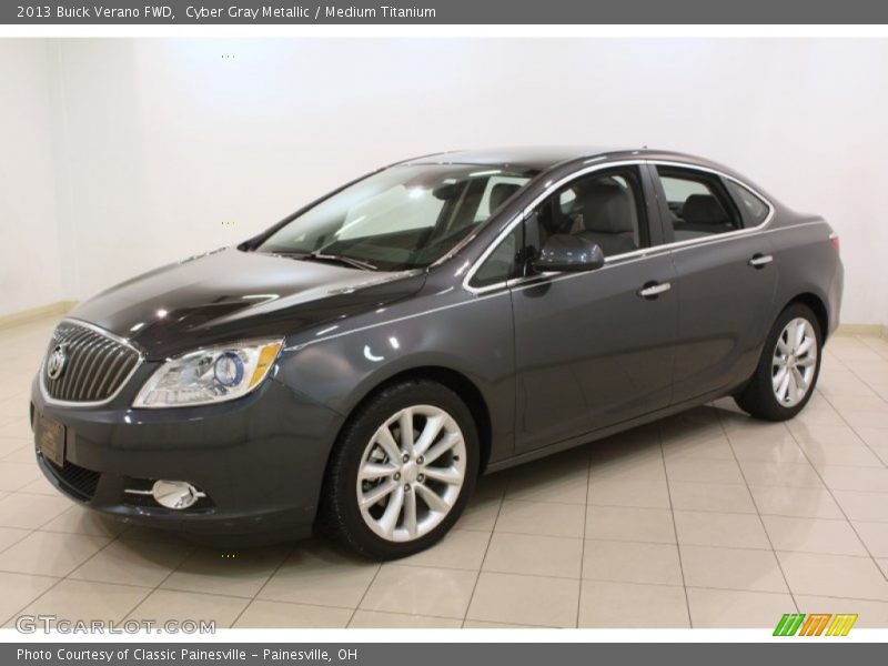 Cyber Gray Metallic / Medium Titanium 2013 Buick Verano FWD