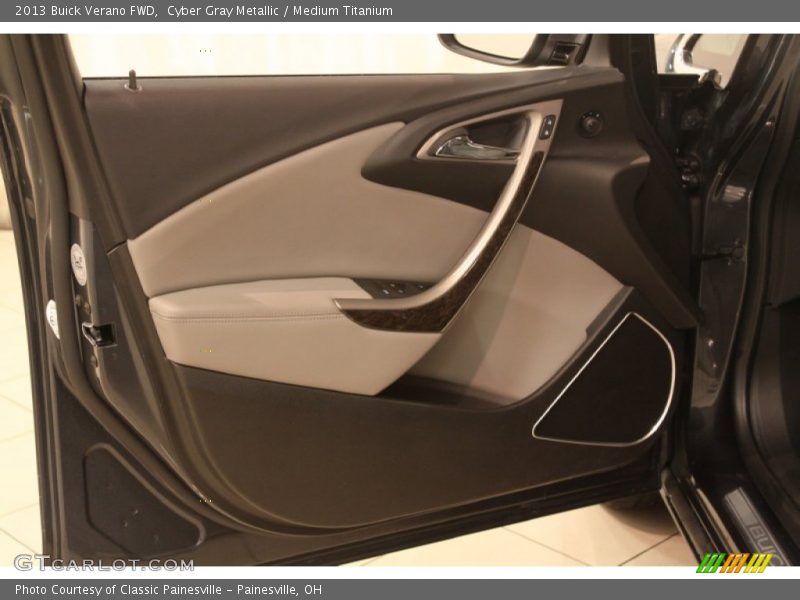 Cyber Gray Metallic / Medium Titanium 2013 Buick Verano FWD