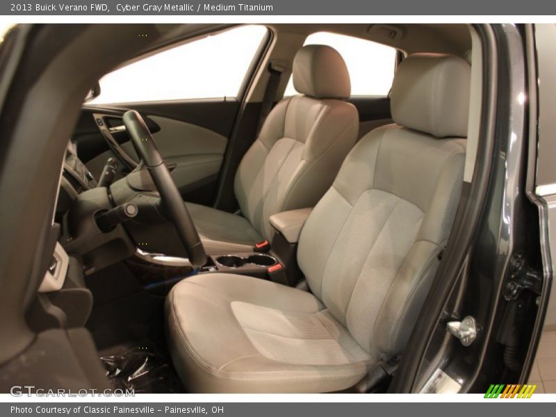 Cyber Gray Metallic / Medium Titanium 2013 Buick Verano FWD