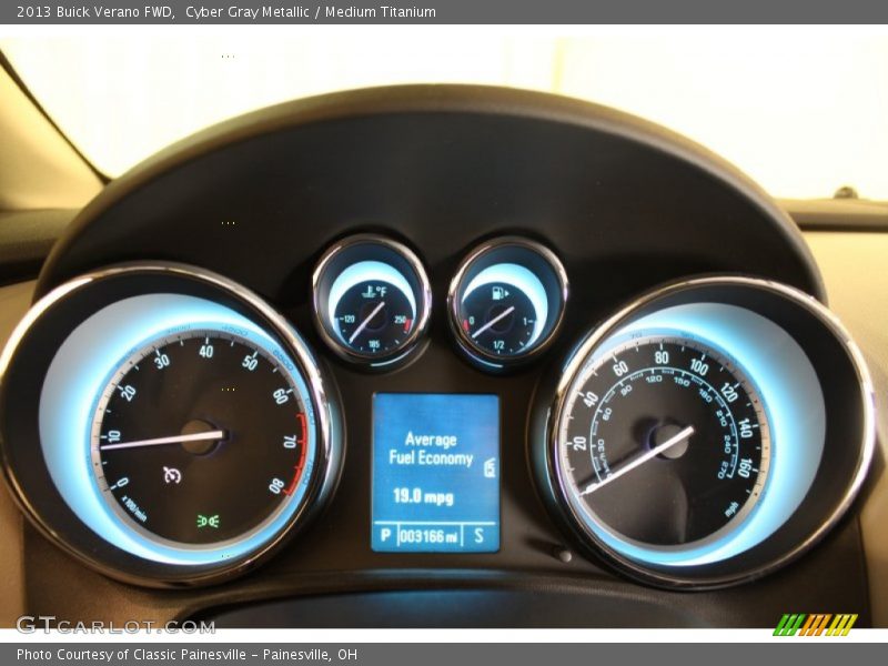 Cyber Gray Metallic / Medium Titanium 2013 Buick Verano FWD