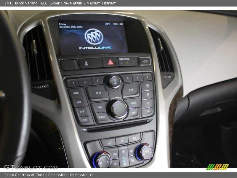 Cyber Gray Metallic / Medium Titanium 2013 Buick Verano FWD