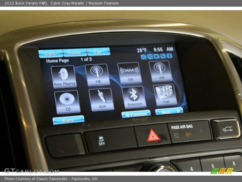 Cyber Gray Metallic / Medium Titanium 2013 Buick Verano FWD
