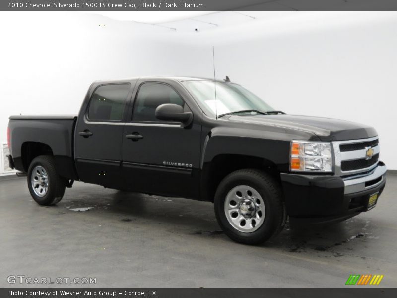 Black / Dark Titanium 2010 Chevrolet Silverado 1500 LS Crew Cab