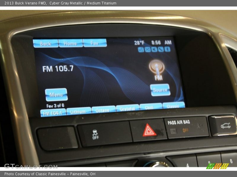 Cyber Gray Metallic / Medium Titanium 2013 Buick Verano FWD