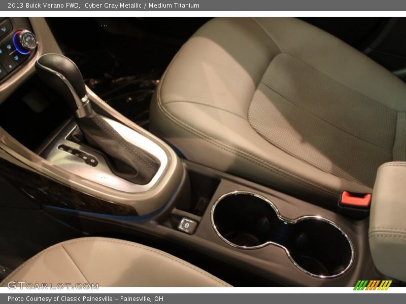 Cyber Gray Metallic / Medium Titanium 2013 Buick Verano FWD