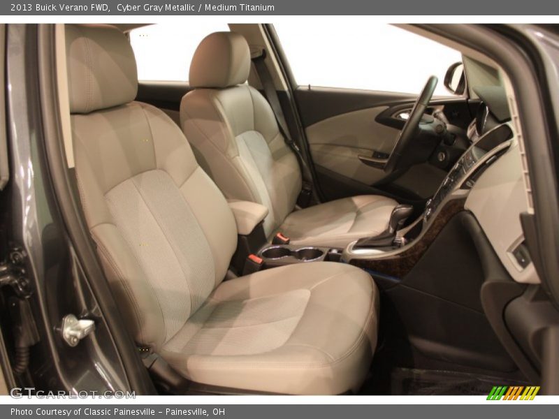 Cyber Gray Metallic / Medium Titanium 2013 Buick Verano FWD