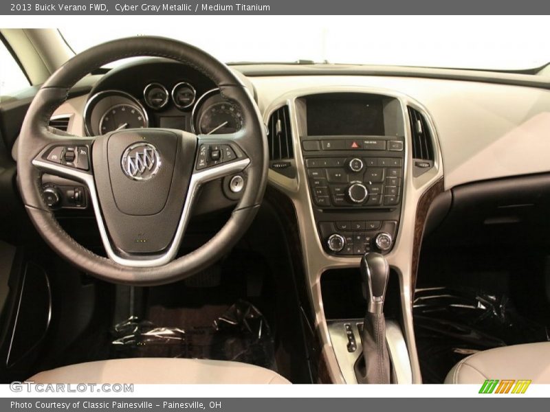Cyber Gray Metallic / Medium Titanium 2013 Buick Verano FWD