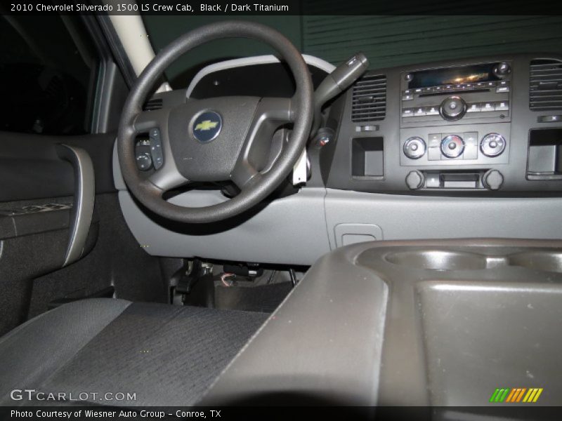 Black / Dark Titanium 2010 Chevrolet Silverado 1500 LS Crew Cab