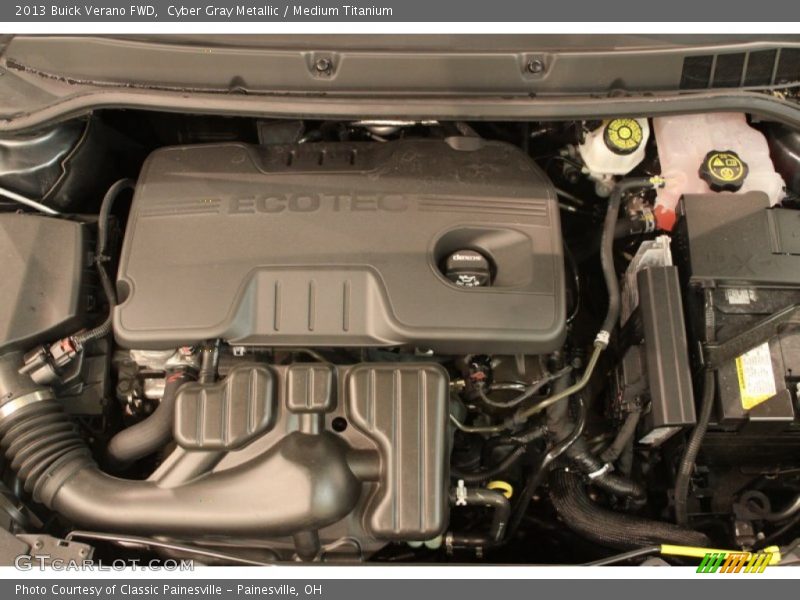 Cyber Gray Metallic / Medium Titanium 2013 Buick Verano FWD