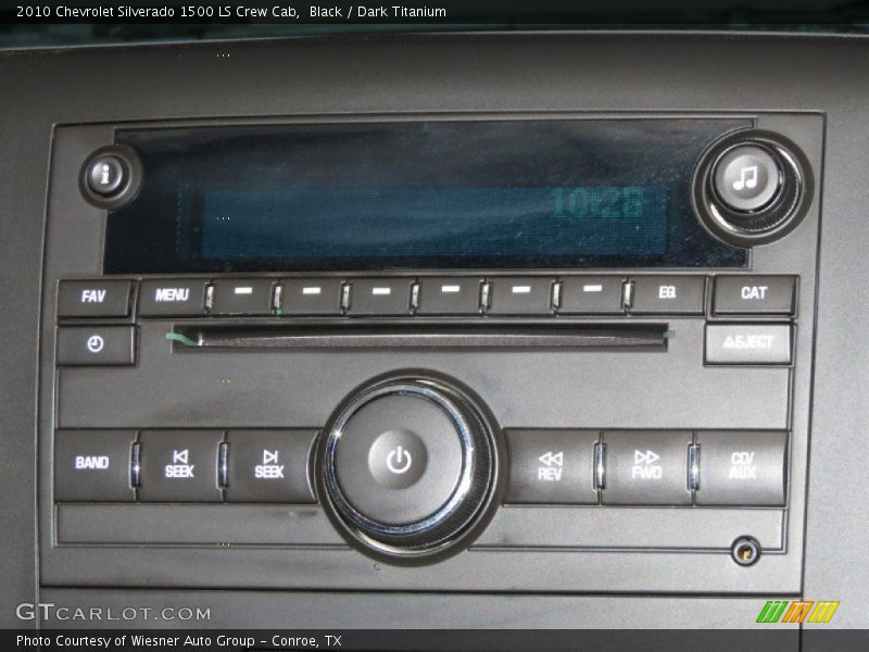 Audio System of 2010 Silverado 1500 LS Crew Cab