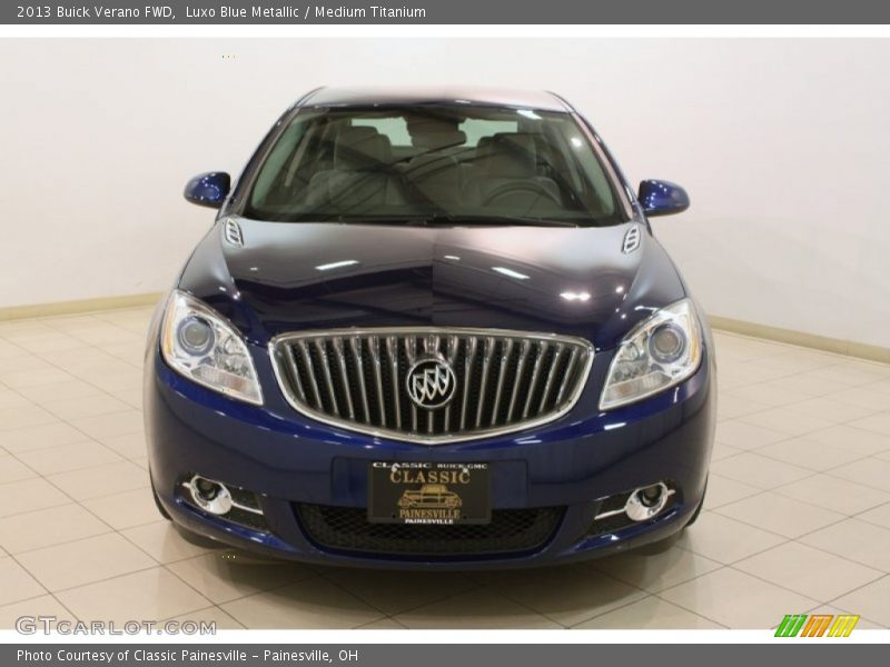 Luxo Blue Metallic / Medium Titanium 2013 Buick Verano FWD