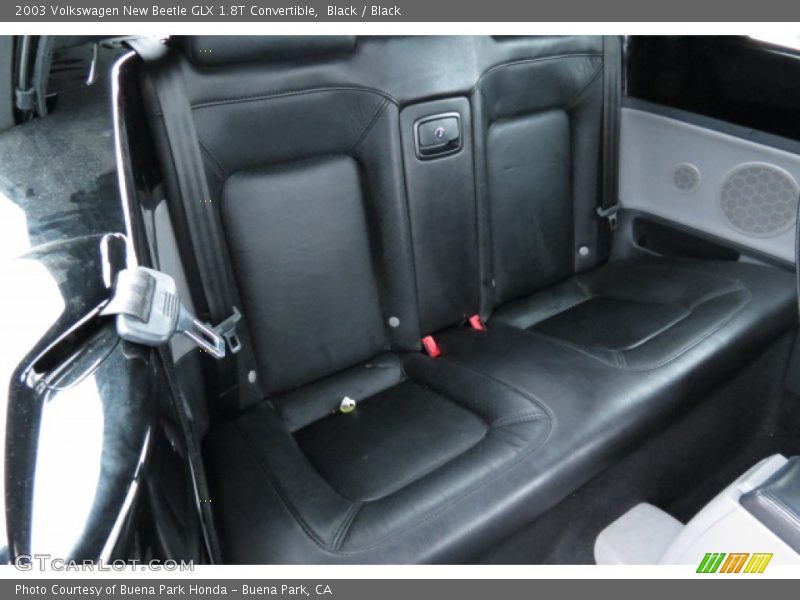 Rear Seat of 2003 New Beetle GLX 1.8T Convertible