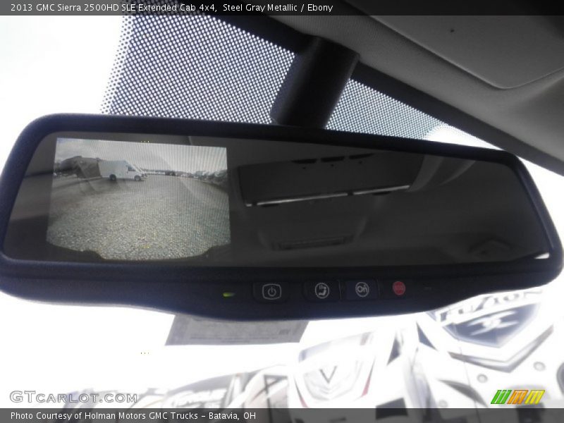 Steel Gray Metallic / Ebony 2013 GMC Sierra 2500HD SLE Extended Cab 4x4