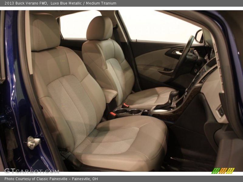 Luxo Blue Metallic / Medium Titanium 2013 Buick Verano FWD