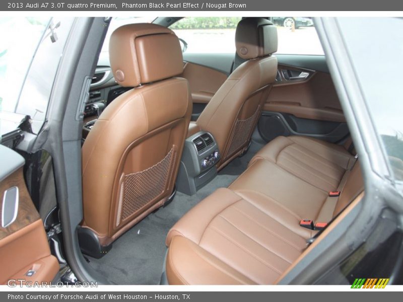 Rear Seat of 2013 A7 3.0T quattro Premium