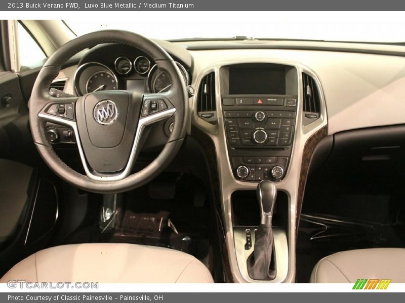 Luxo Blue Metallic / Medium Titanium 2013 Buick Verano FWD