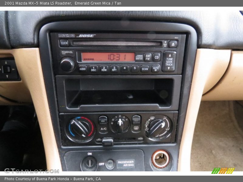 Controls of 2001 MX-5 Miata LS Roadster