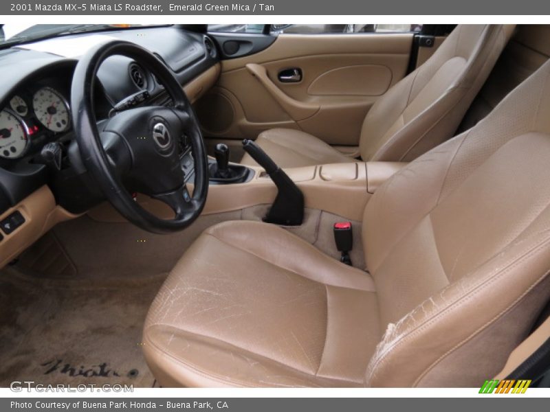  2001 MX-5 Miata LS Roadster Tan Interior