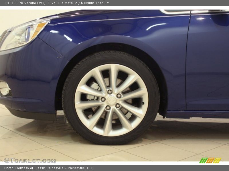 Luxo Blue Metallic / Medium Titanium 2013 Buick Verano FWD