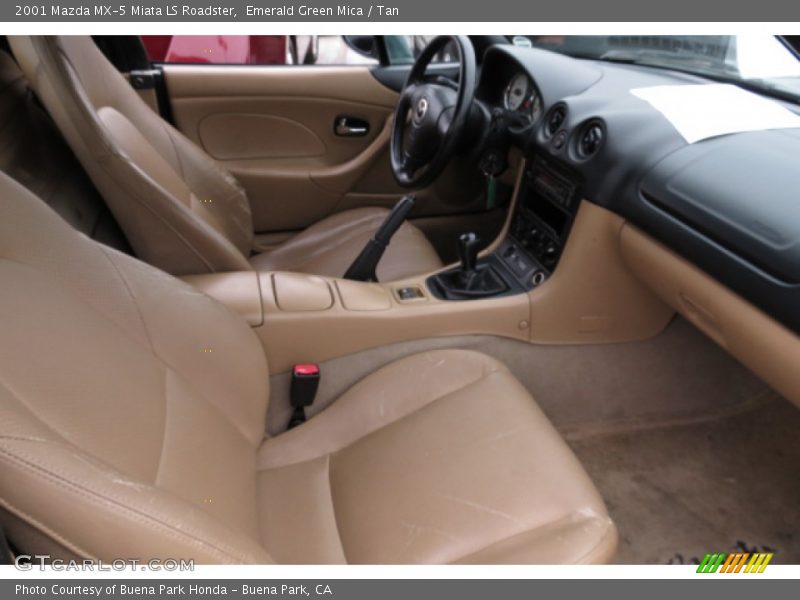  2001 MX-5 Miata LS Roadster Tan Interior